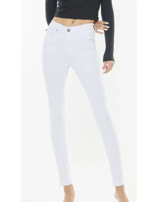 Kancan High Rise White Misa Jeans KC11253WT
