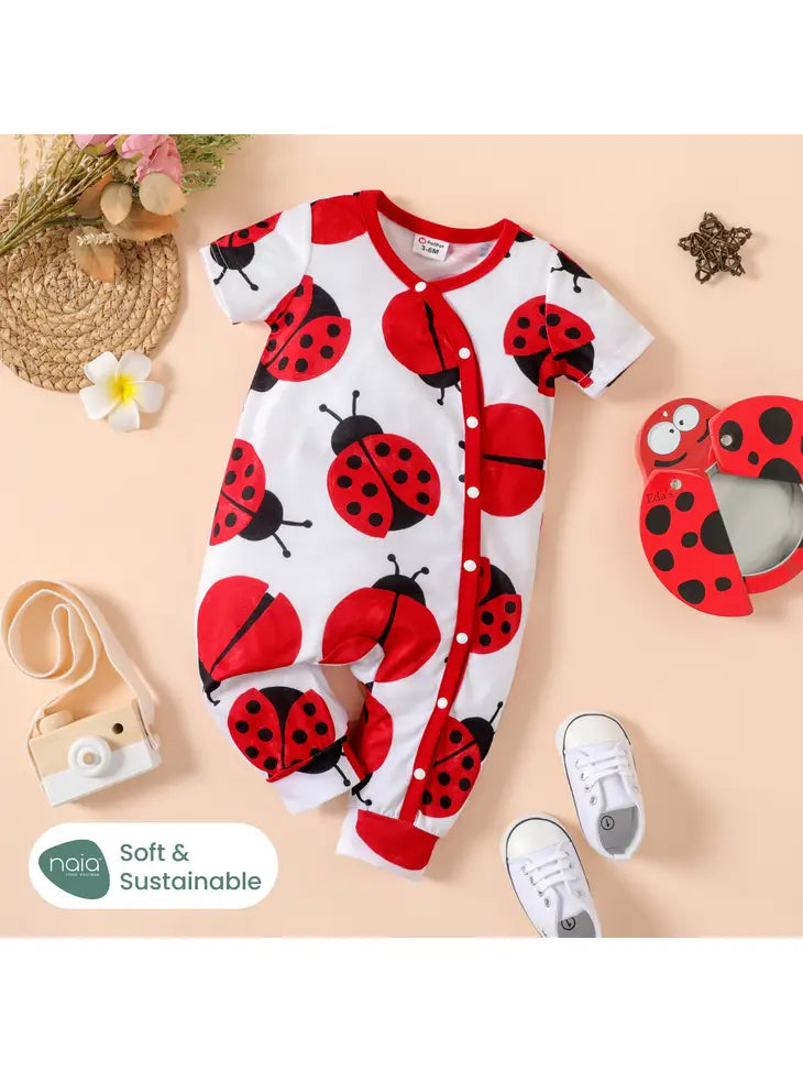 Ladybug Romper