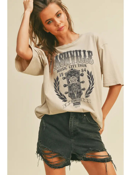 Nashville Music City Tee