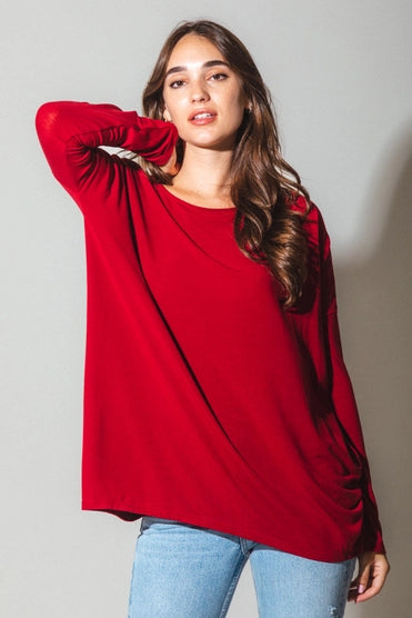 Keep It Simple Tunic Top- Multiple Colors