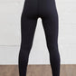 Black Arched Waist Seamless Active Leggings