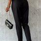 High Waist Tapered Pants