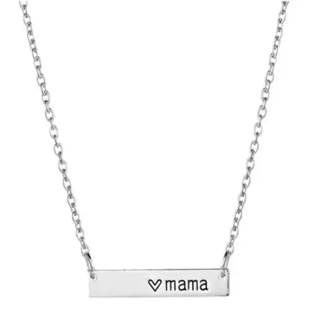 Mama Necklace- Gold or Silver