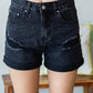 Black Washed Out Shorts