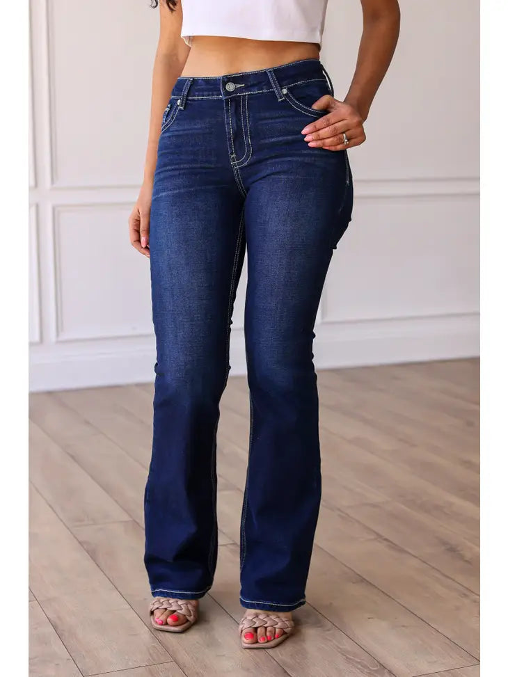 The Courtney Midrise Bootcut Jean