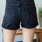 Black Washed Out Shorts