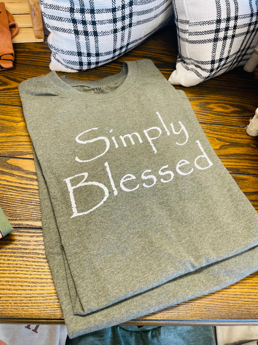 Simply Blessed Tee