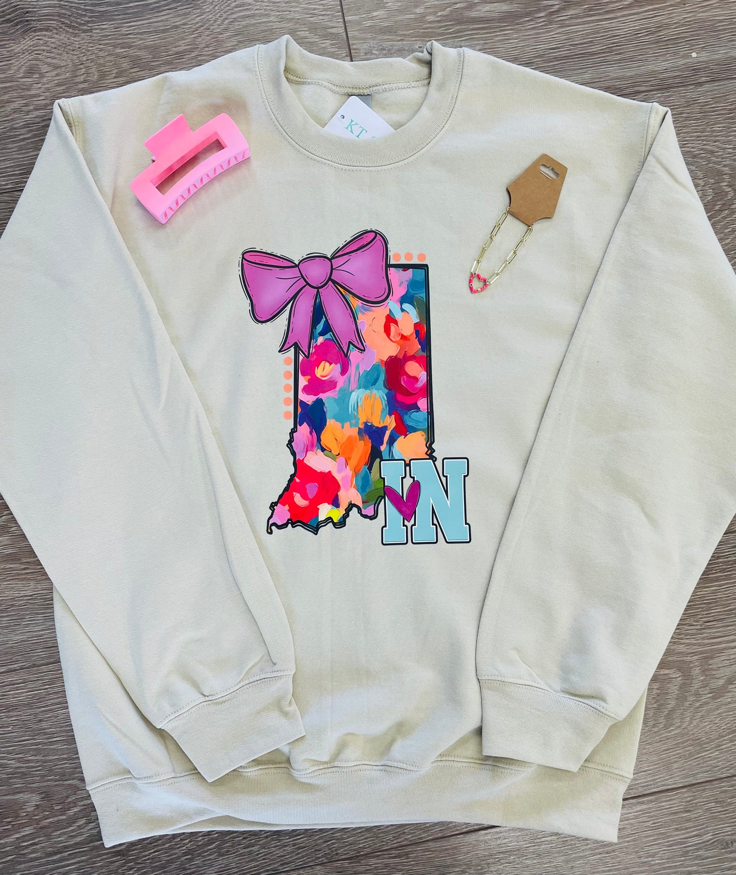 IN Watercolor Sweatshirt