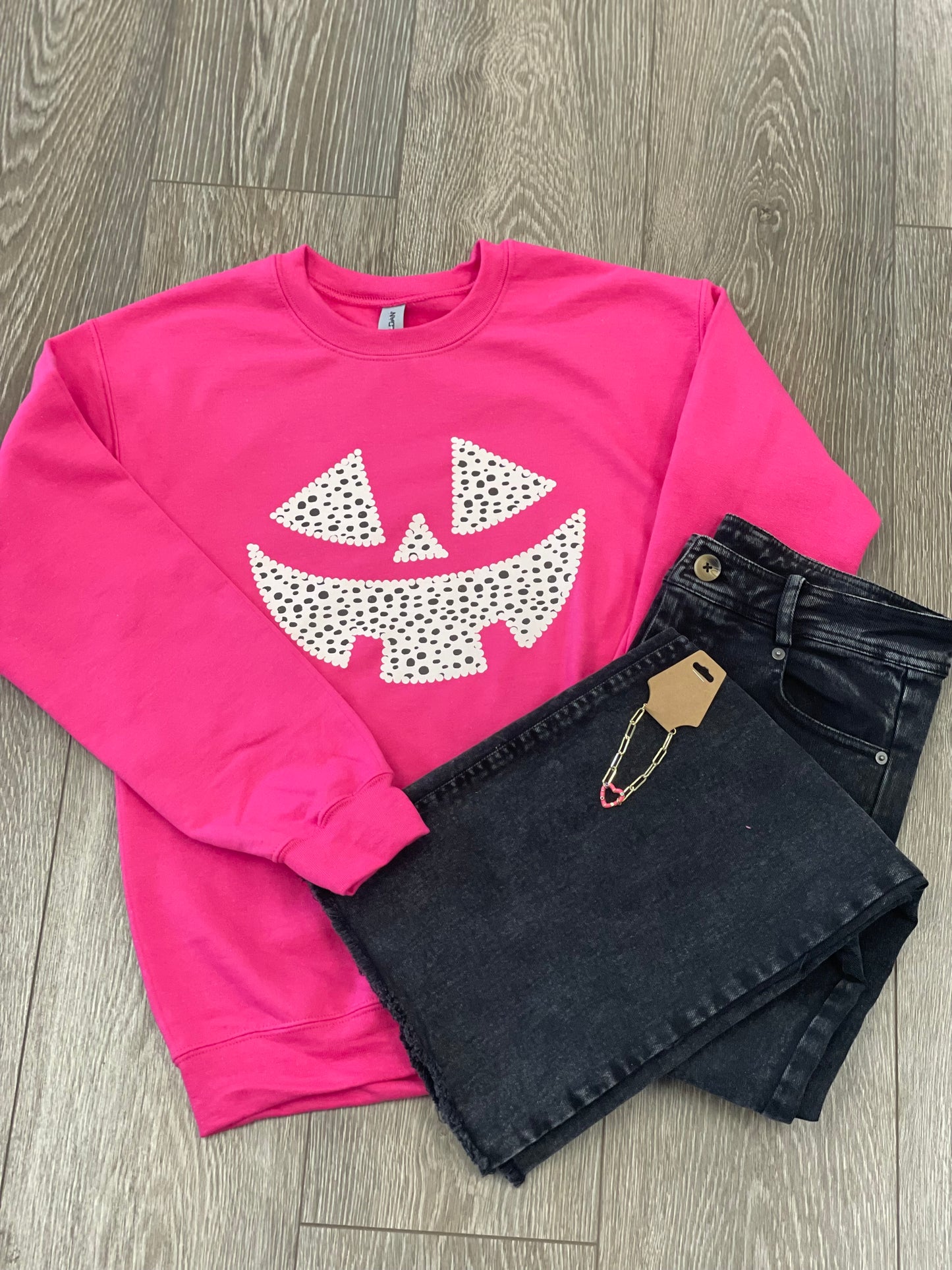 Pink Pumpkin Sweatshirt