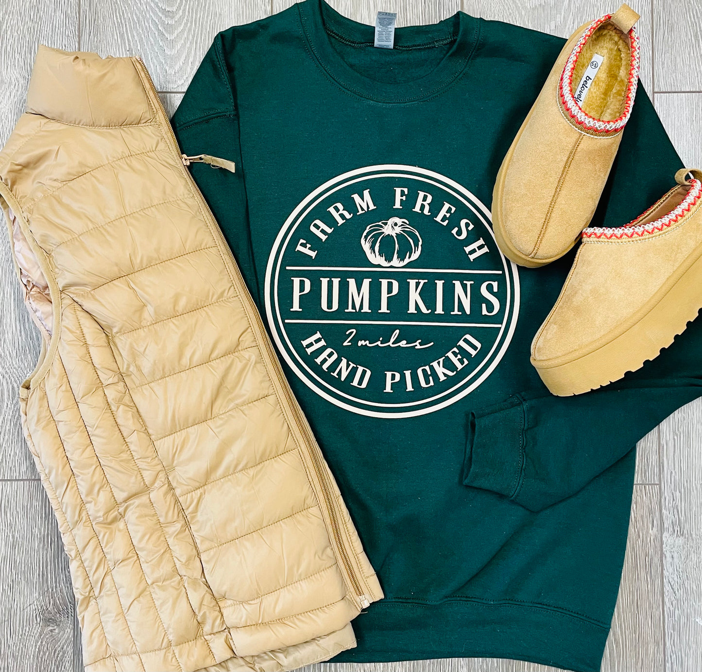 Farm Fresh Pumpkins Sweatshirt