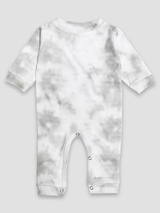 Grey Tie Dye Romper