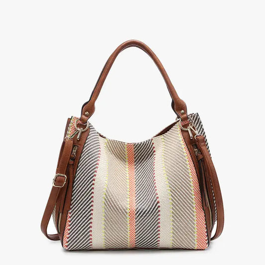 Connar Striped Tote