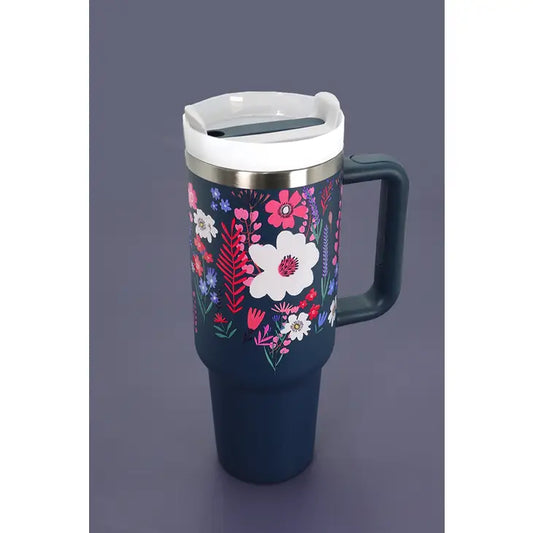 40oz Flower Tumbler