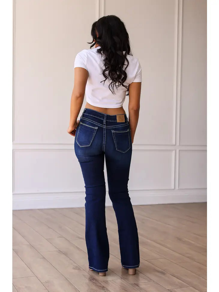 The Courtney Midrise Bootcut Jean