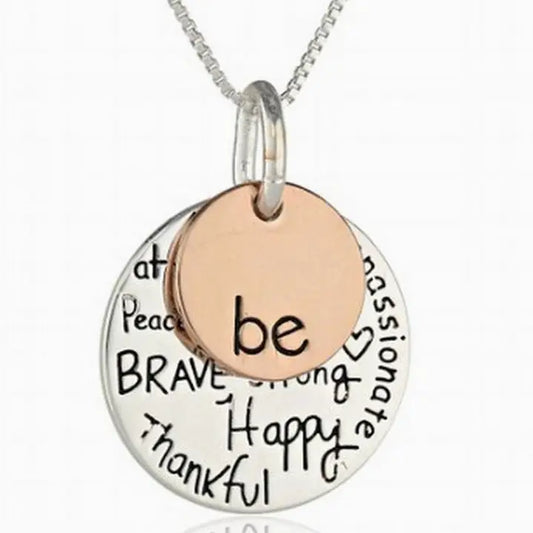 Be Graffiti Necklace