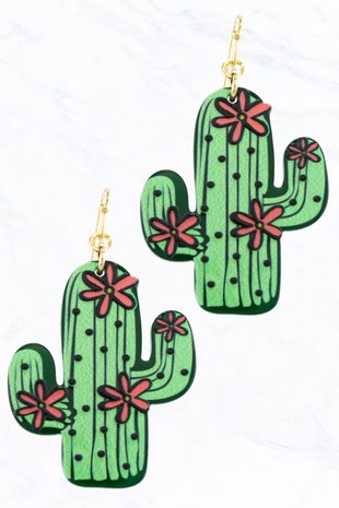 Cactus Earrings