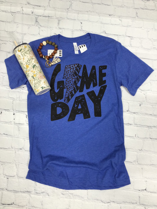 Game Day Tee- Blue