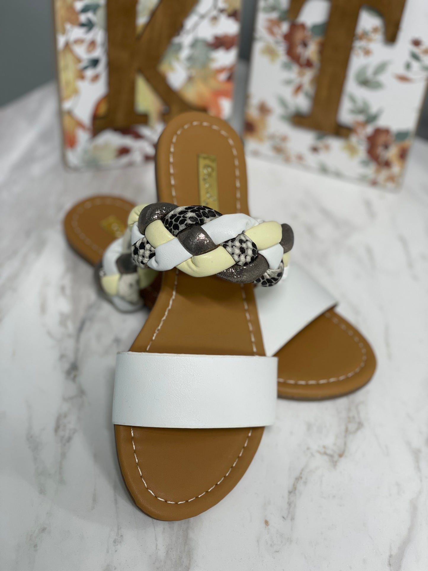 White Archer Sandal